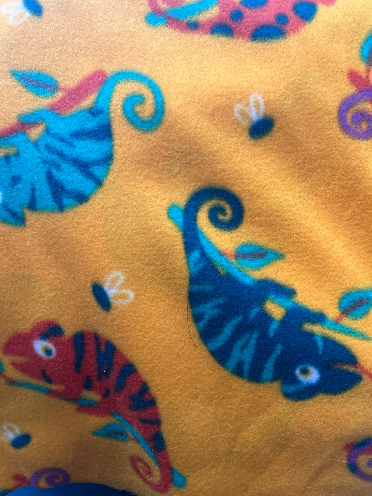 Karma chameleon  pattern custom dog sweatshirt